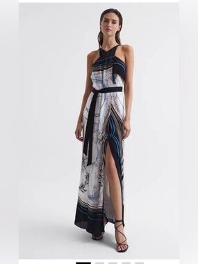Reiss hope jewel print maxi dress Size USA 10
New no tags